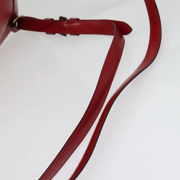 LOUIS VUITTON Epi Mabillon Backpack Castilian Red M52237 LV Auth 140708 - Picture 8 of 16
